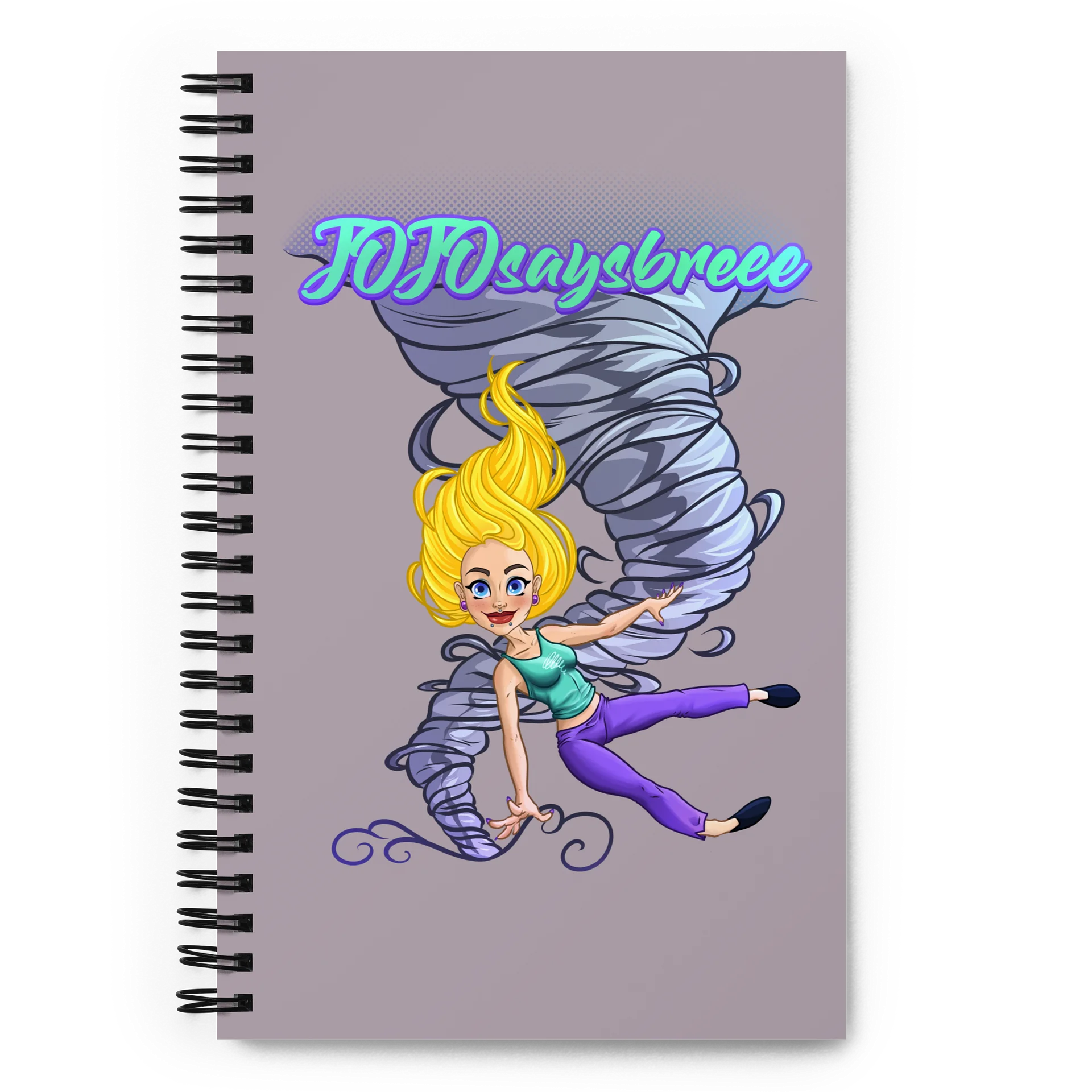 NEW! Storm Mom Spiral Notebook product image (1)