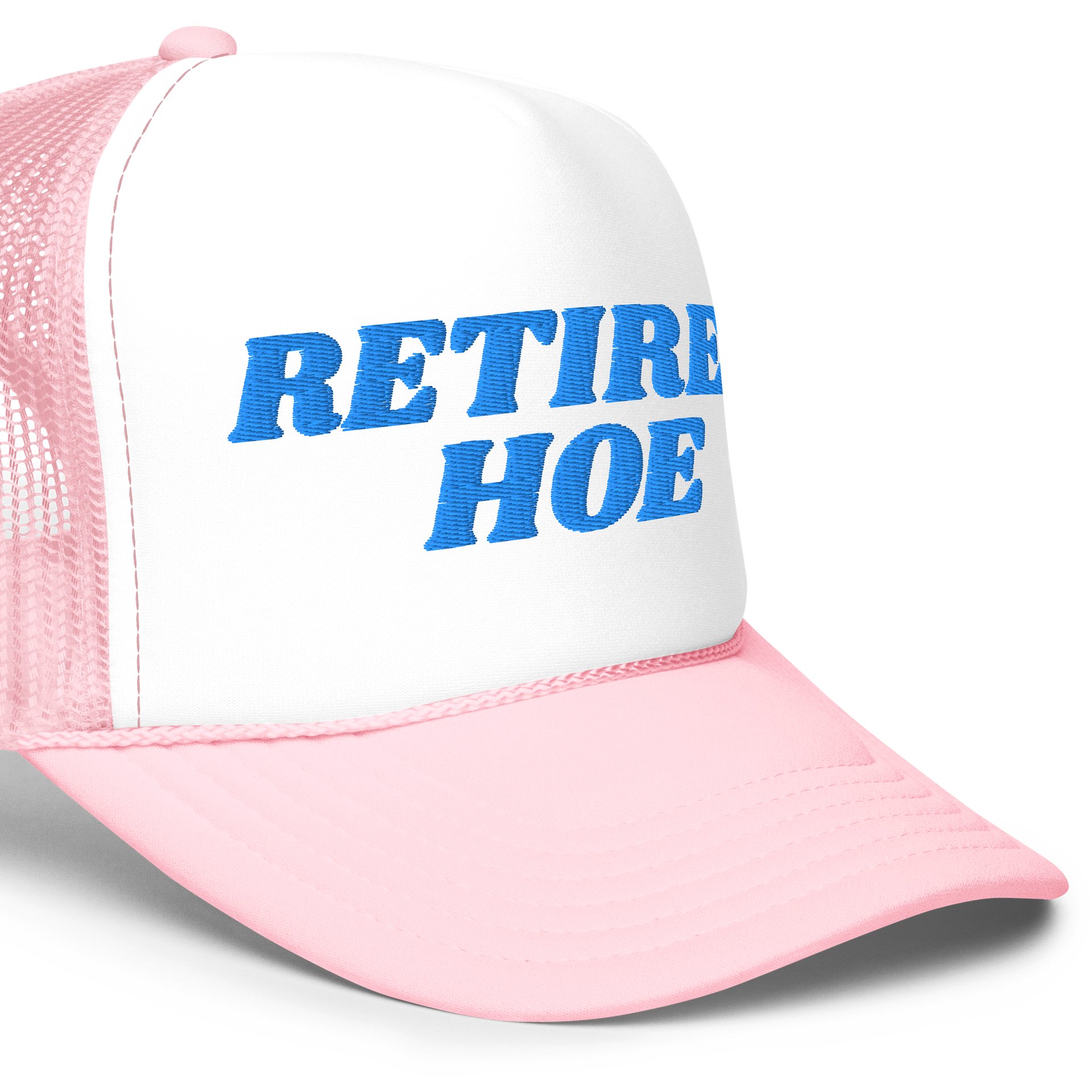 RETIRED HOE Foam Trucker Hat product image (11)
