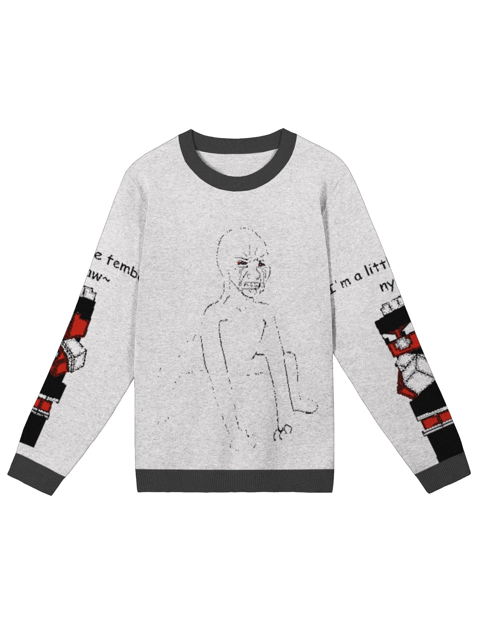 REALLY BADLY MADE SWEATER product image (3)