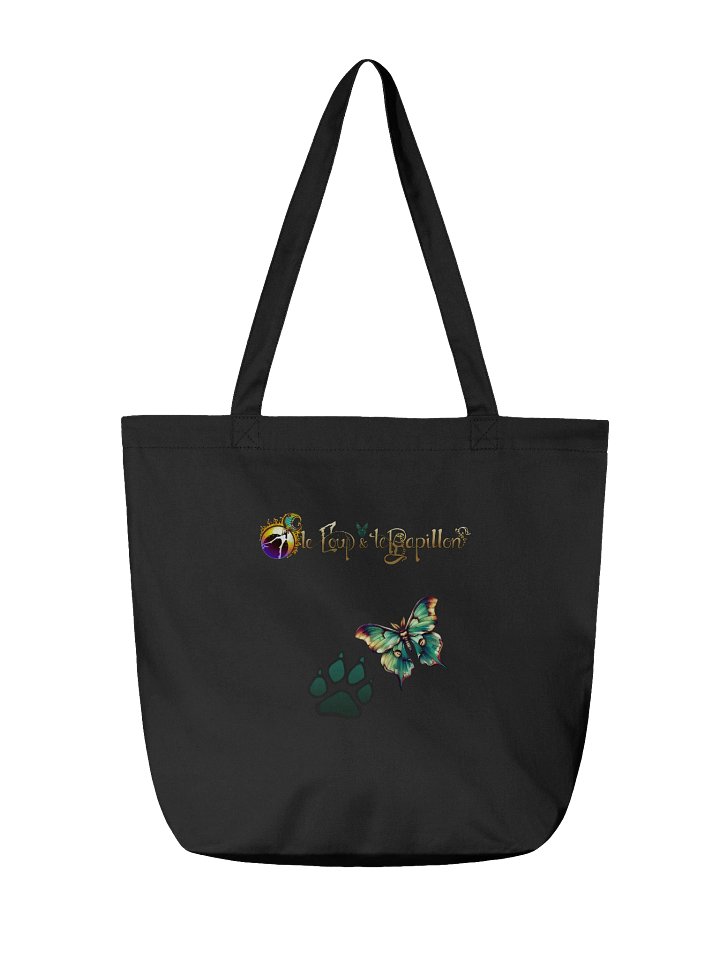 Black Tote Bag/Sac Réutilisable Noir product image (2)