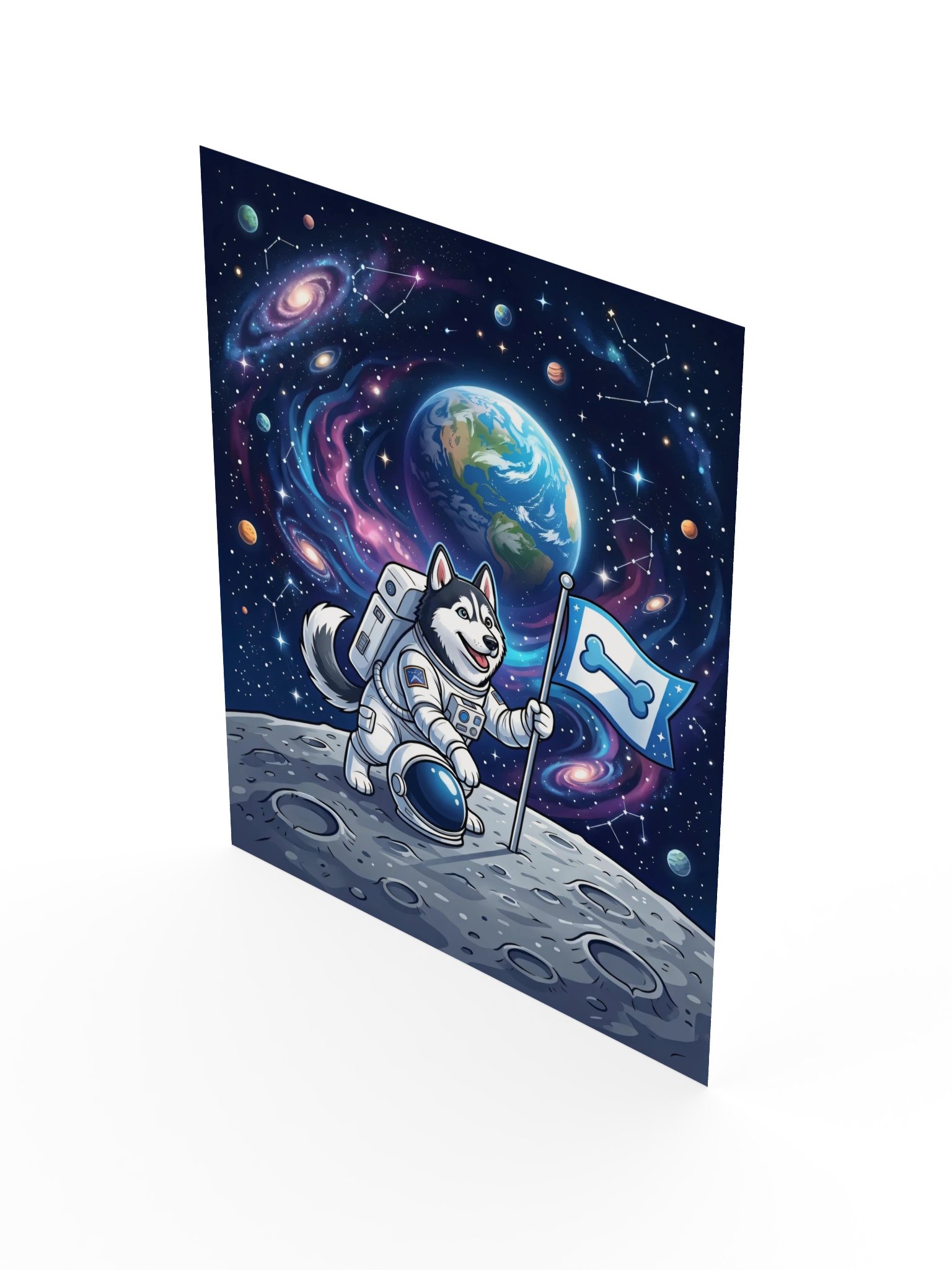 Moonwalk Husky Poster product image (17)