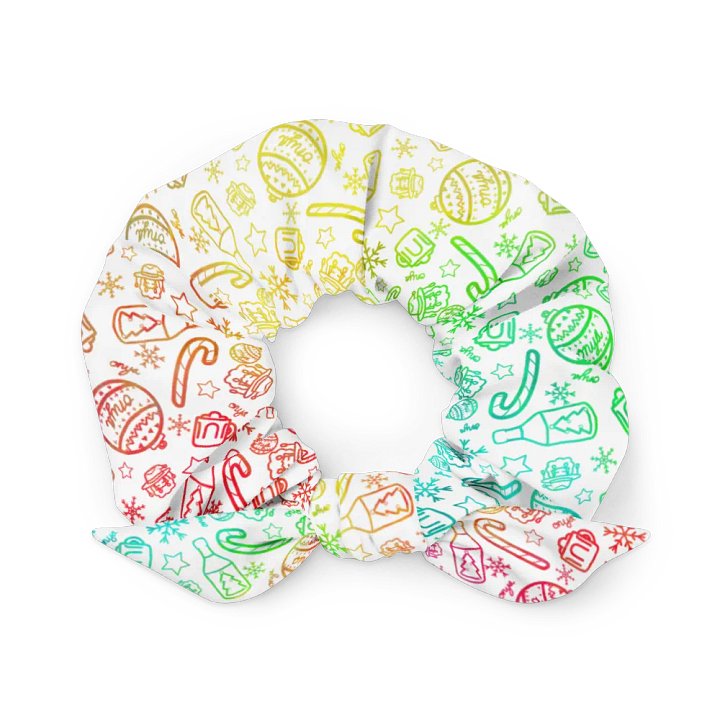 Limited Edition Christmas Rainbow Scrunchie product image (1)
