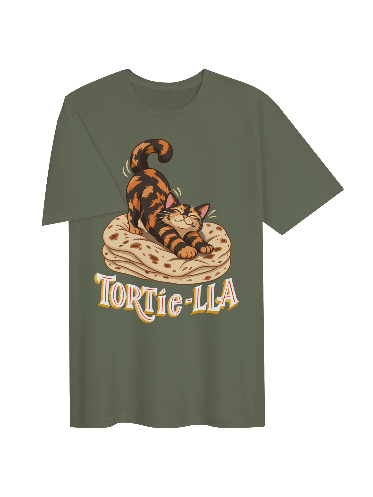 Tortie-lla Tortie Cat Shirt product image (4)