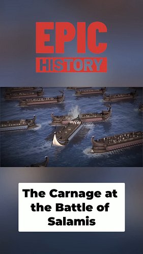 The Battle of Salamis — the naval battle that saved ancient Greece from Persia.
Trapped in a narrow strait, exhausted Persian...