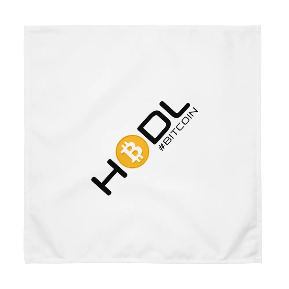 Rainbow Bitcoin Cloth Napkin Set (4) product image (2)