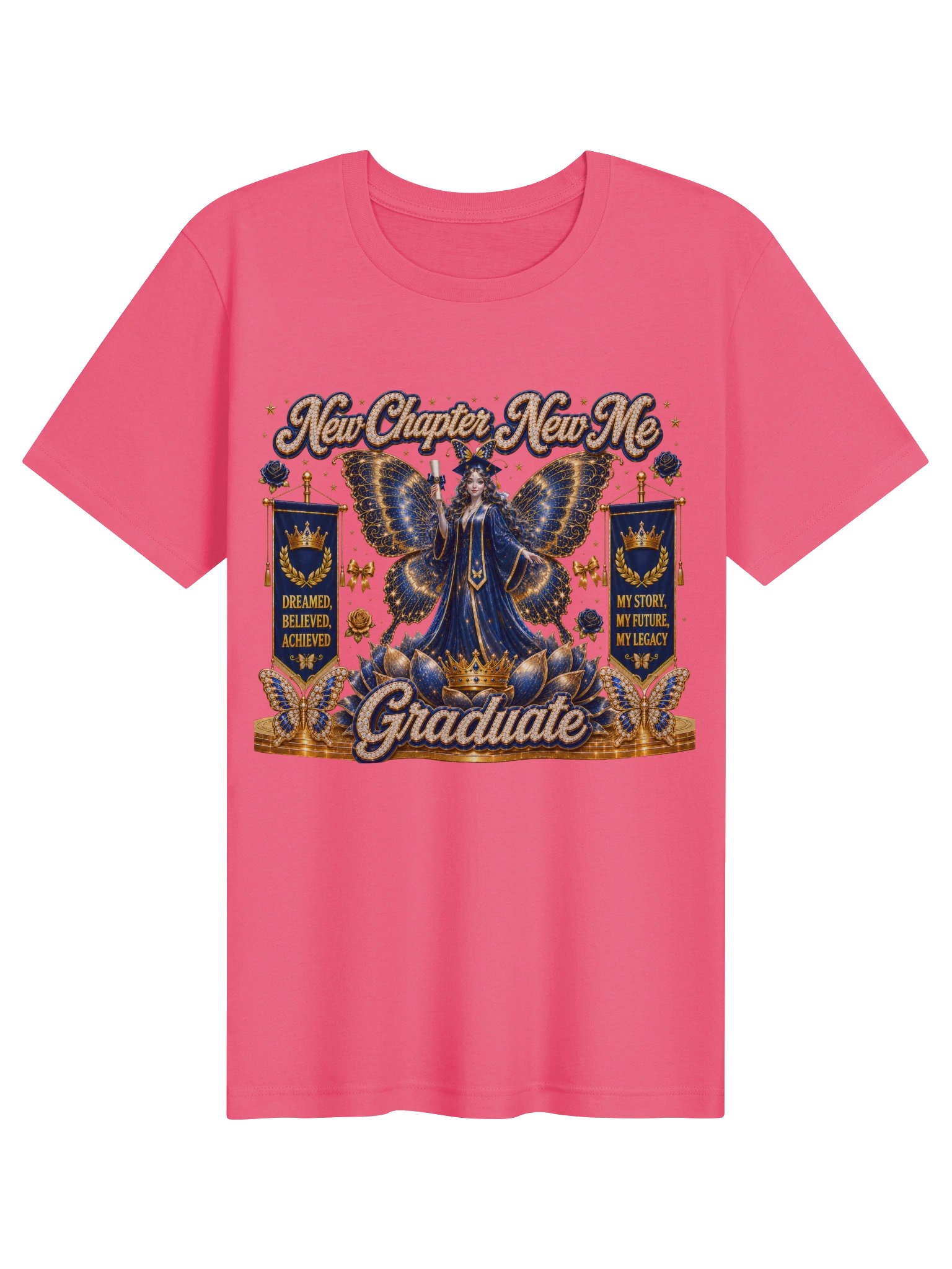 The Aurelia Royal Unisex Tee — New Chapter New Me product image (1)