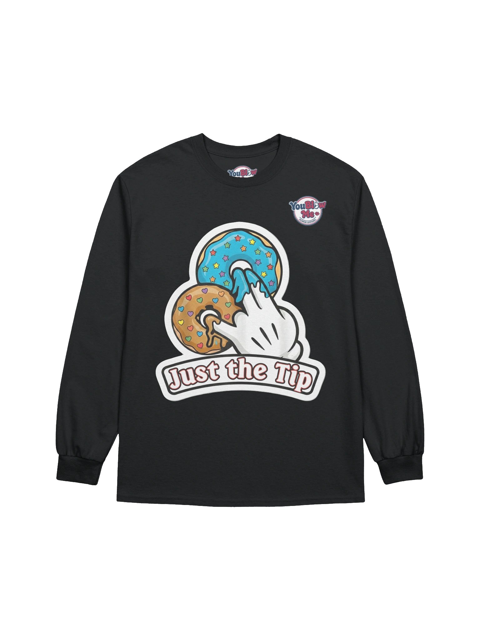 Just The Tip - Long Sleeved Shirt - One Sided - 8 Colors product image (1)