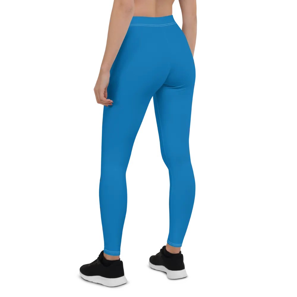 Peacock Blue Essential Leggings product image (2)