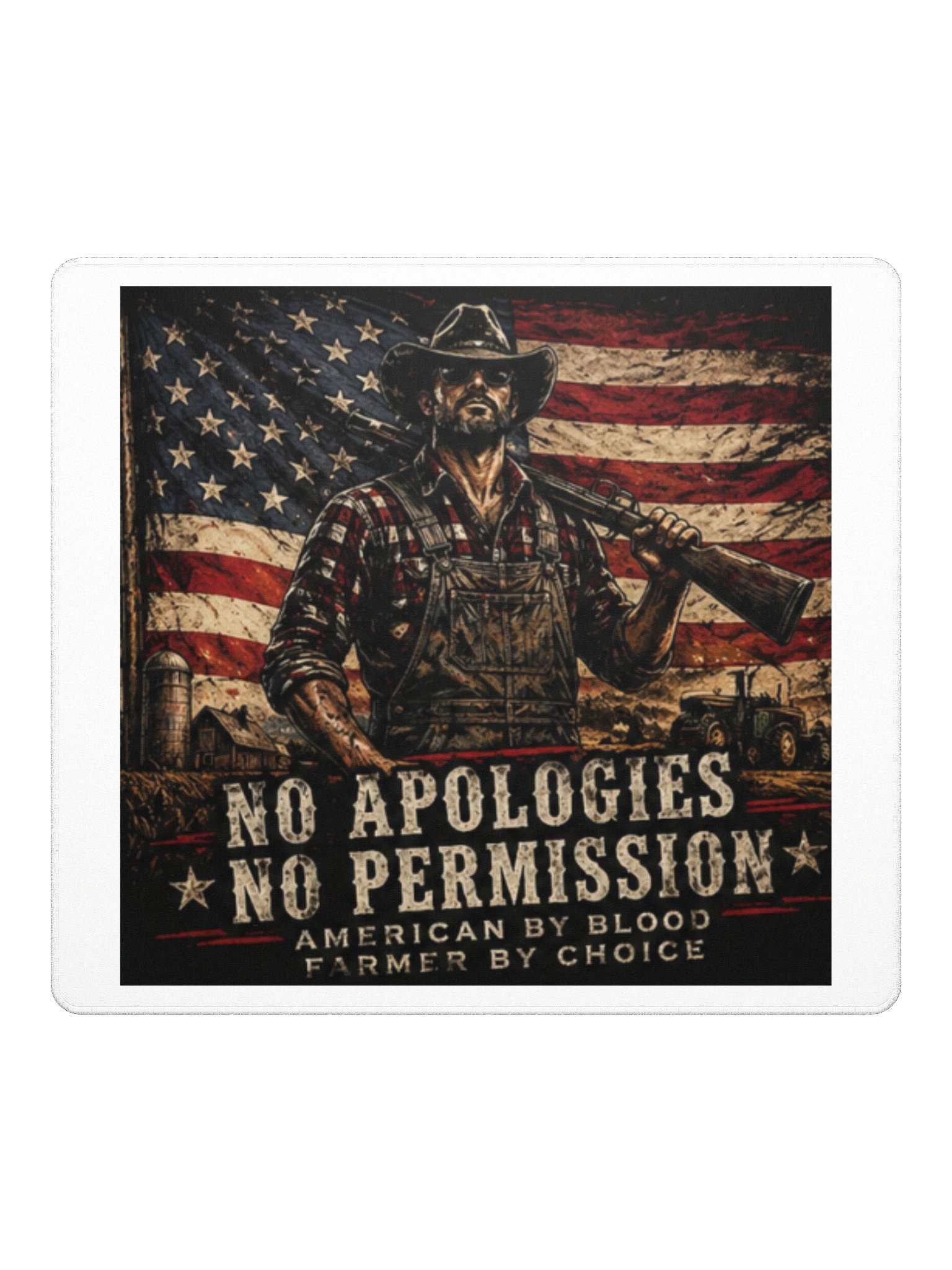 No Apologies - No Permission Gaming Mouse Pad product image (2)