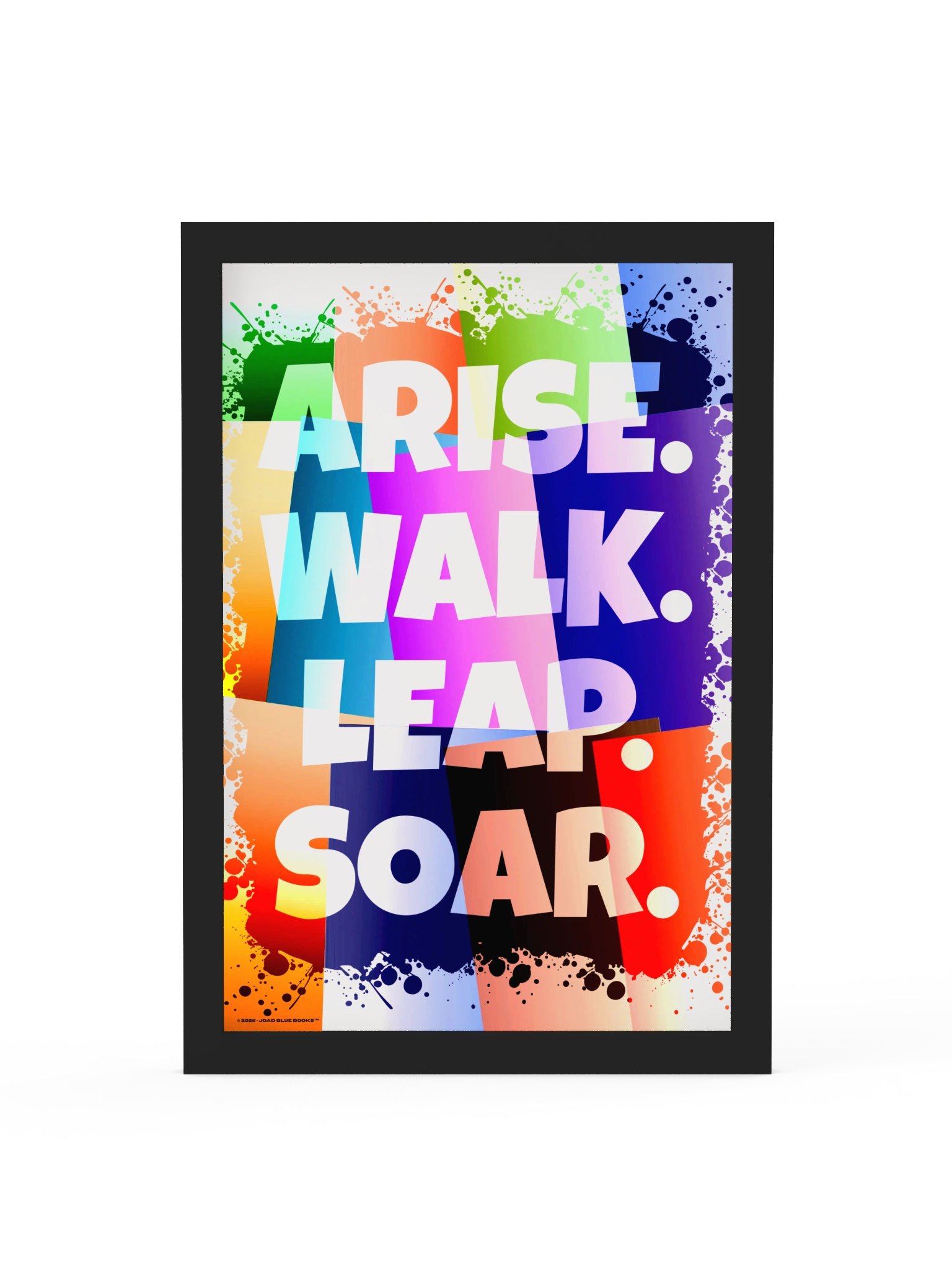 Motivational Framed High-Quality Poster Bold- Fall Aesthetic product image (1)