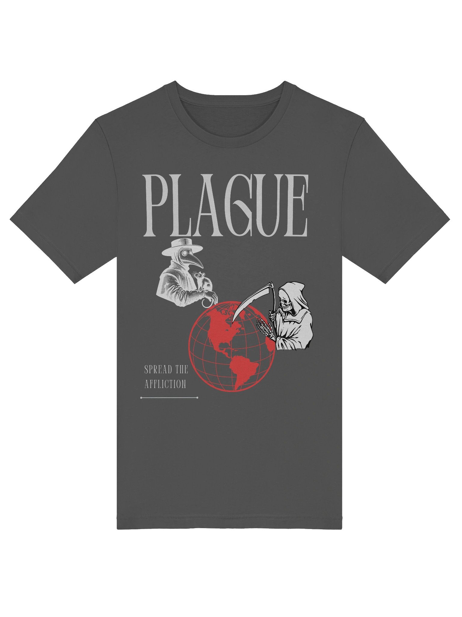 Grim Reaper Plague T-Shirt product image (6)