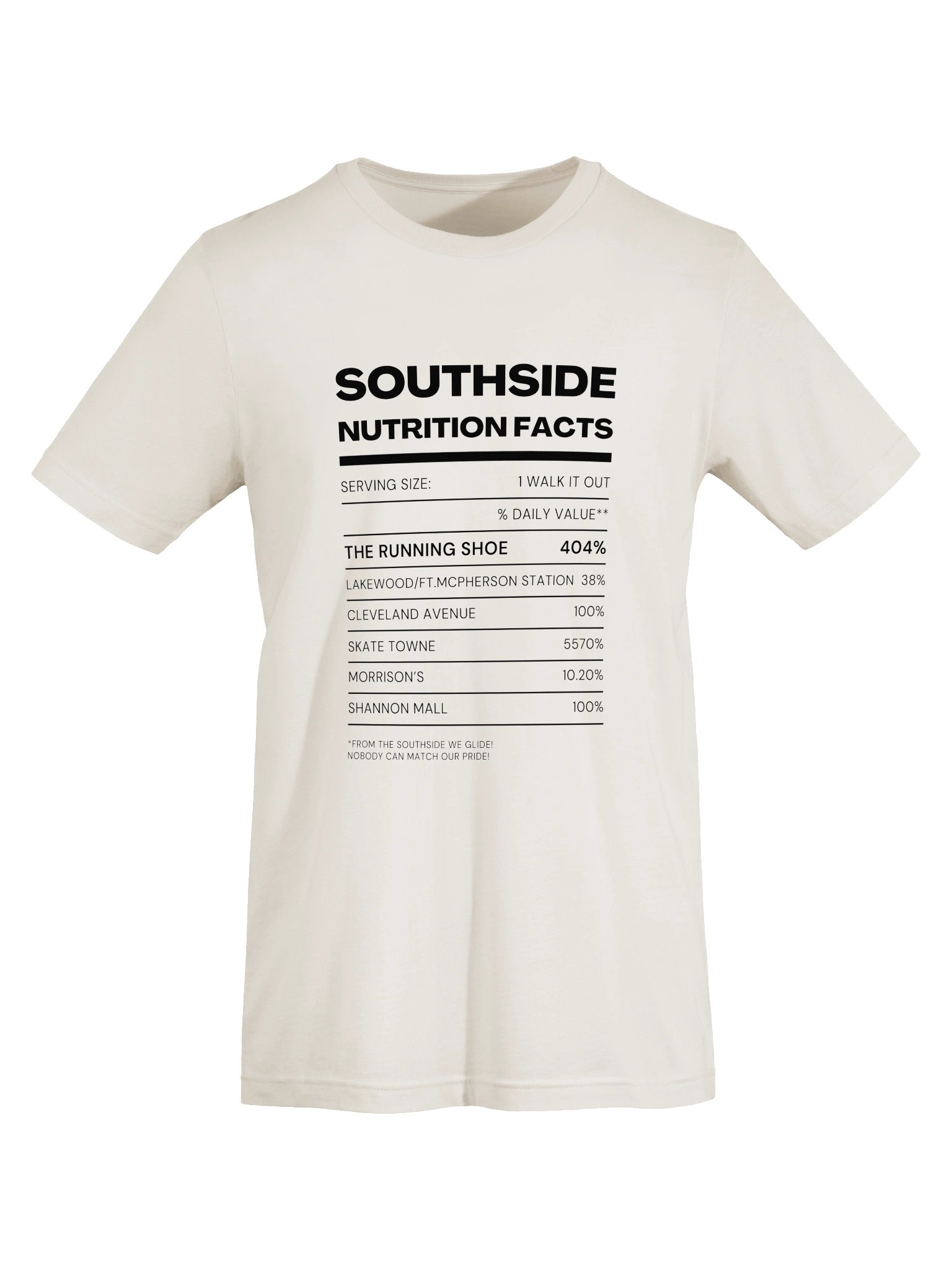 Nutrition Facts Southside T-Shirt product image (25)