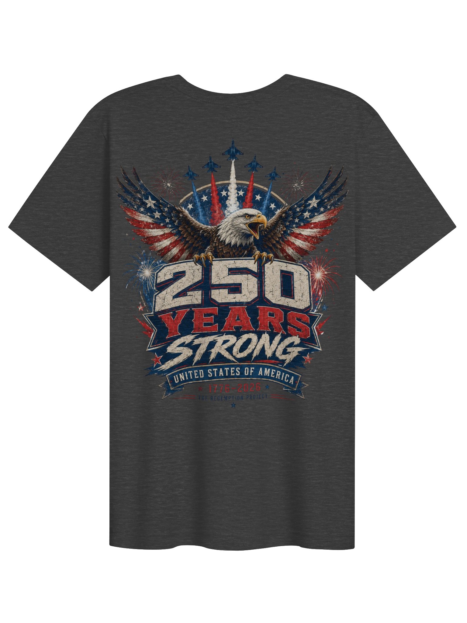 250 Years Strong Eagle and Jets T-Shirt product image (7)