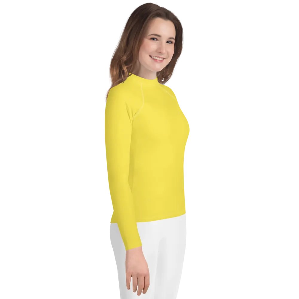 Yellow Kids Long Sleeve Shirt product image (4)