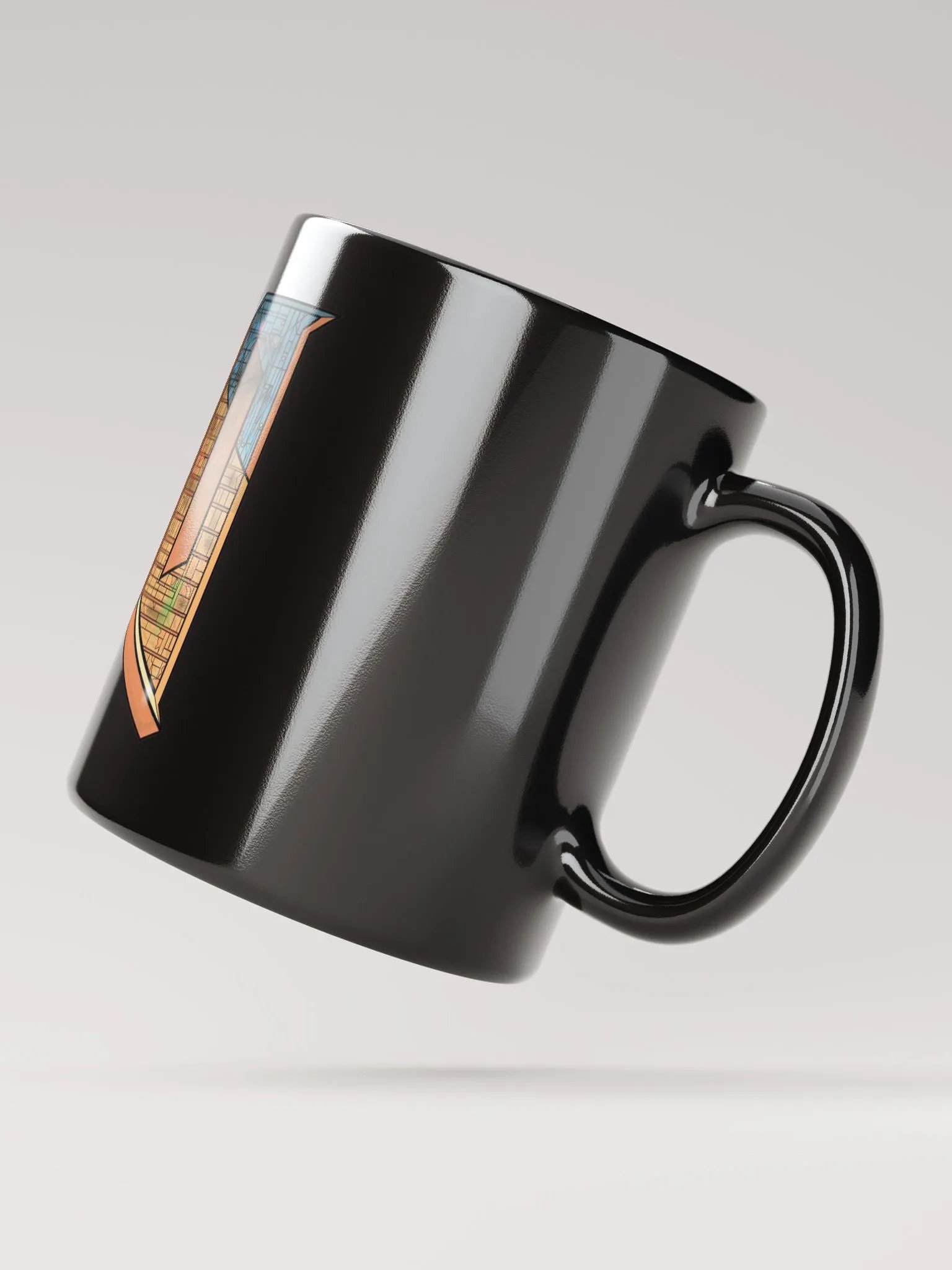 BMD Logo - Black Glossy Mug product image (5)