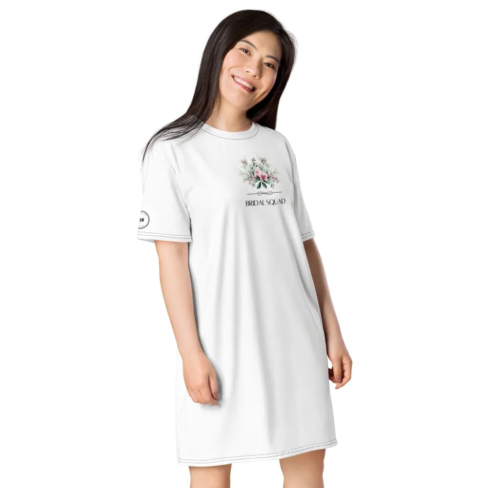 Bridal Squad T-Shirt 003 Eucalyptus Logo Dress product image (5)