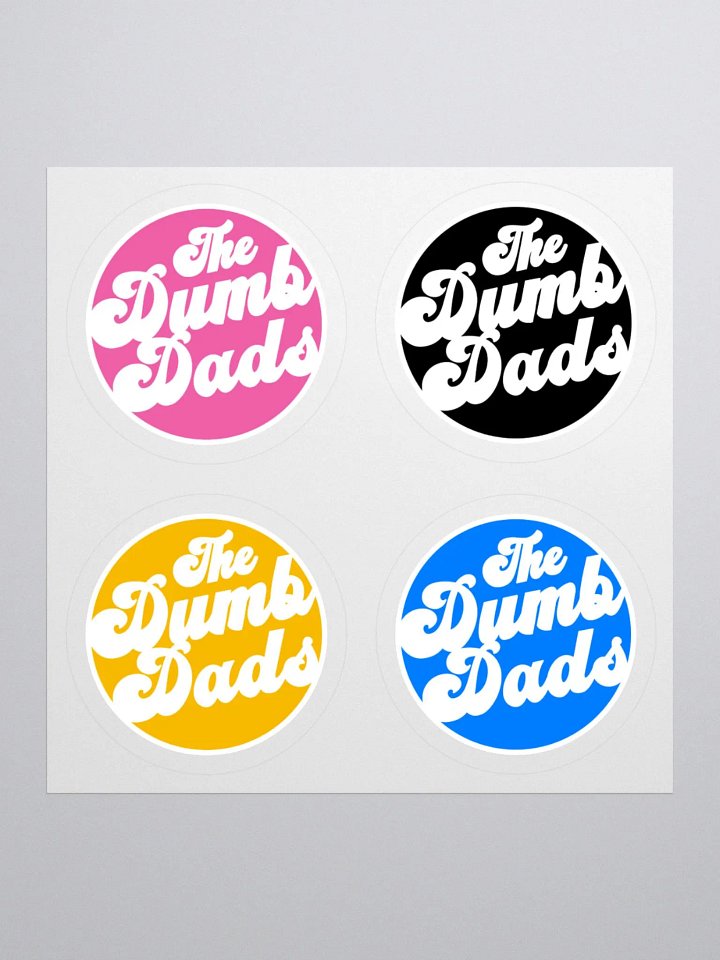 The Dumb Dads Sticker Pack product image (1)