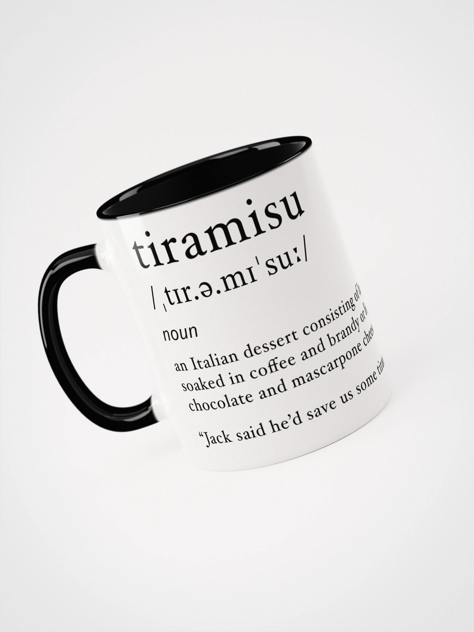 Tiramisu Definition Mug product image (1)