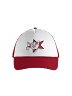 Scrambled String Star Trucker Hat Red