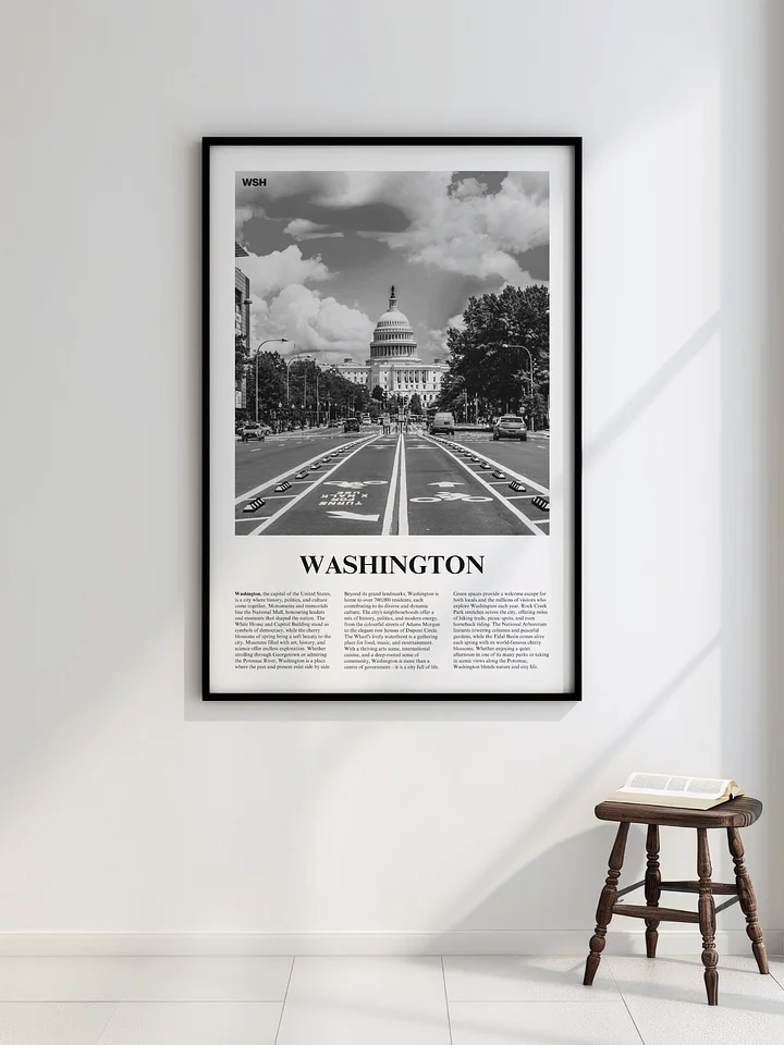 Washington 01 Newspaper Poster product image (2)