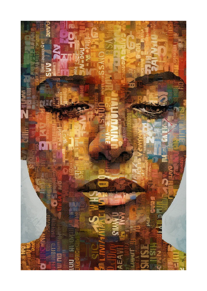 Striking Text Art - Posters - Four in the Collection product image (1)