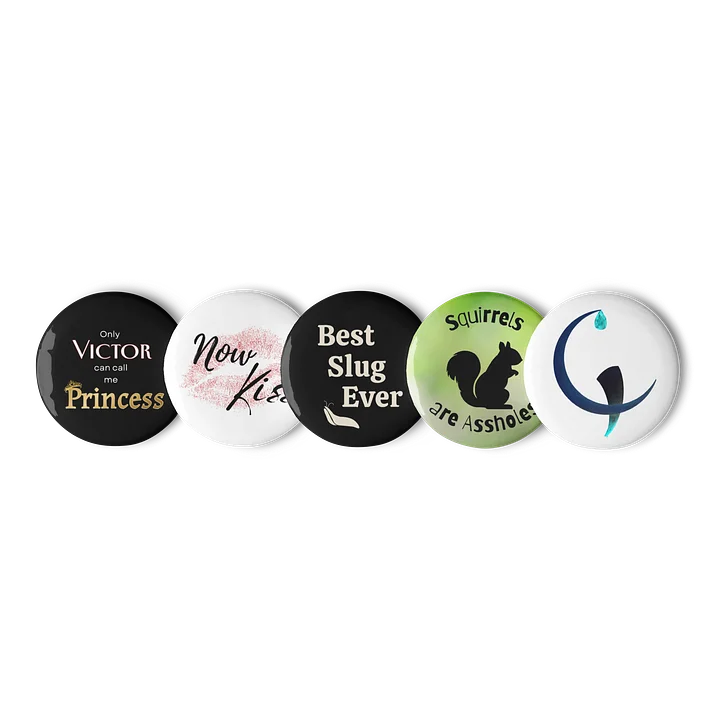 Twisted Design Quote 1.25" Pin Set 1 product image (1)