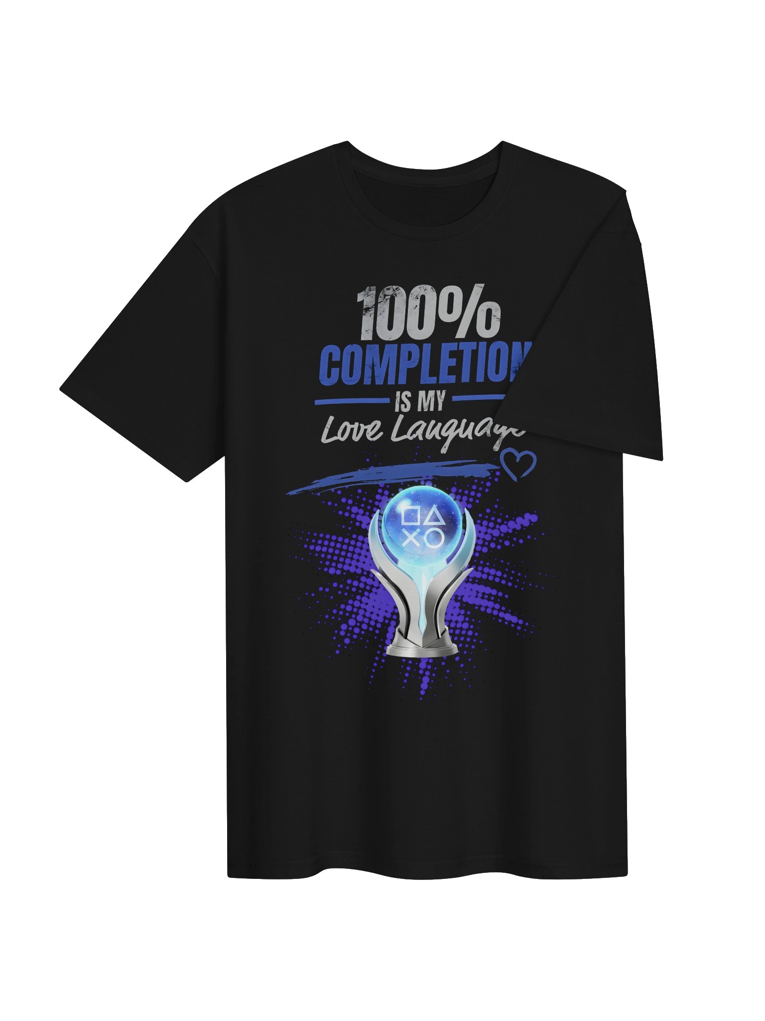 100% Completion Is My Love Language | Trophy Hunter Gaming T-Shirt product image (12)