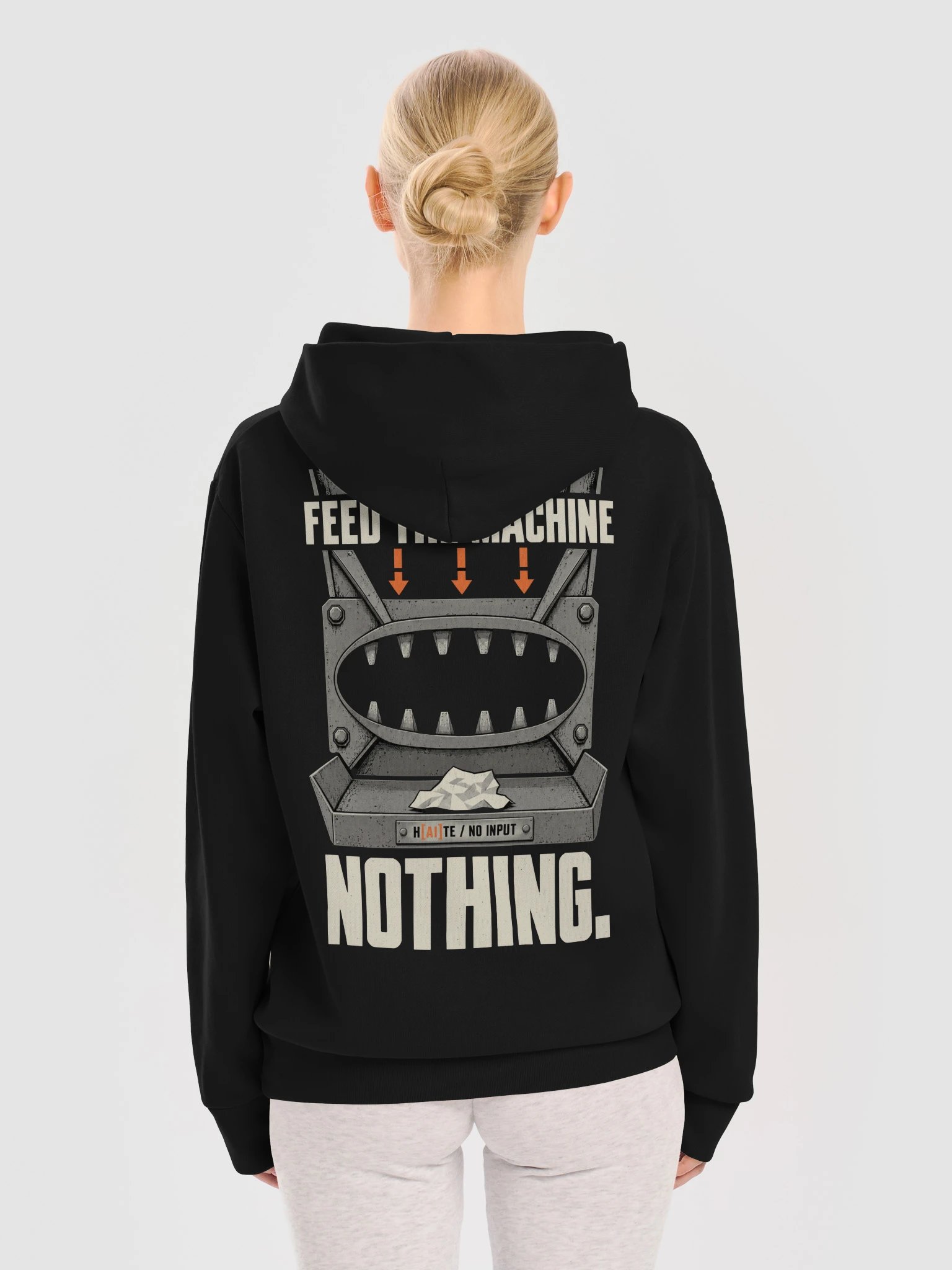 FEED THE MACHINE NOTHING | Pullover Hoodie product image (6)