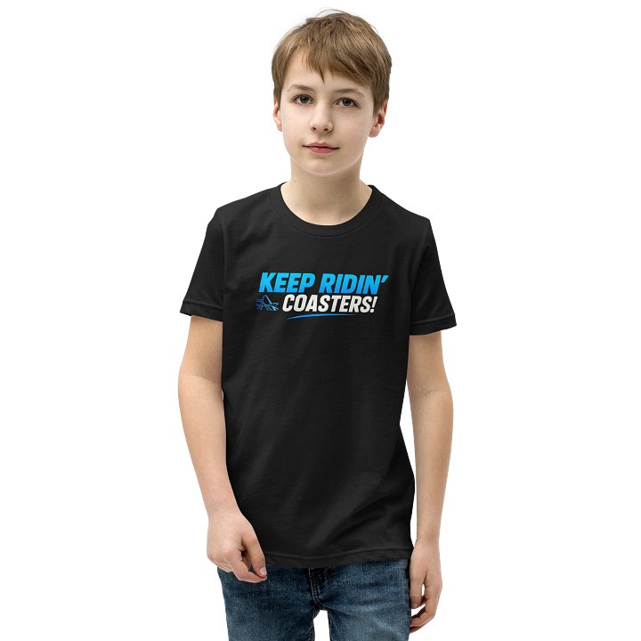 Keep Ridin' Coasters Graphic - Youth Tee product image (14)