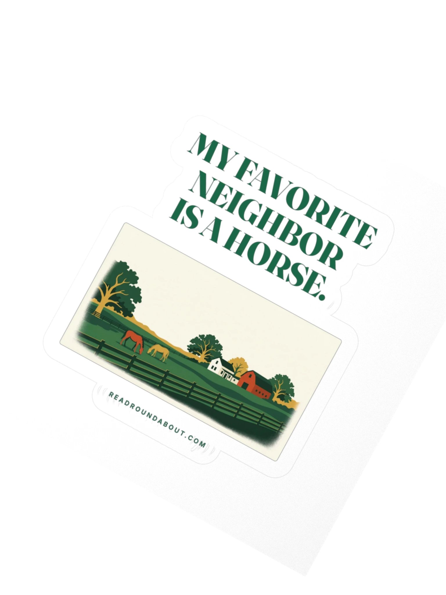 Favorite Neighbor Sticker product image (2)