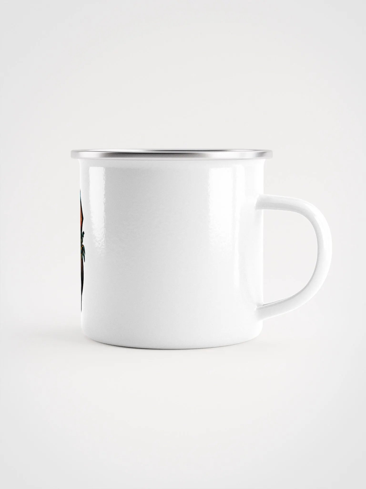Sunset Pursuit Enamel Mug product image (2)