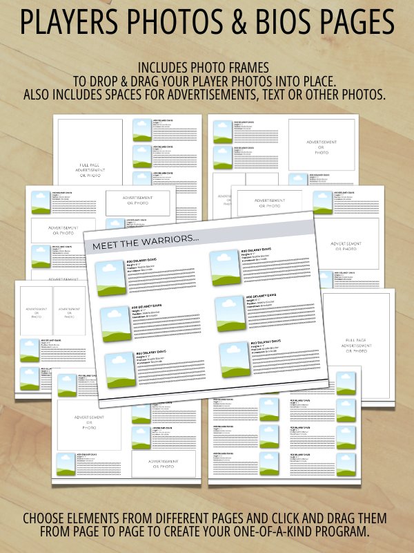 Multi-Page Bi-Fold Program or Brochure Template product image (4)