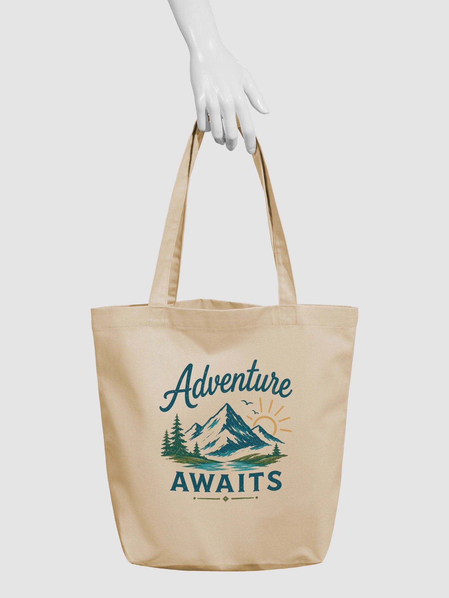 Adventure Awaits Eco-Friendly Tote Bag product image (3)