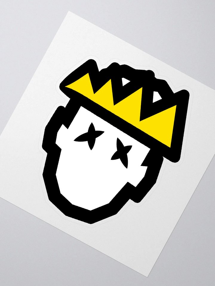 King Foolio Large Sticker product image (2)