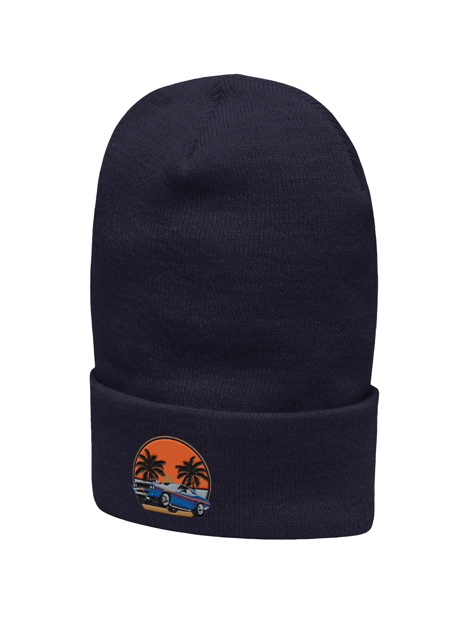 Navy Muscle Car Beanie product image (2)
