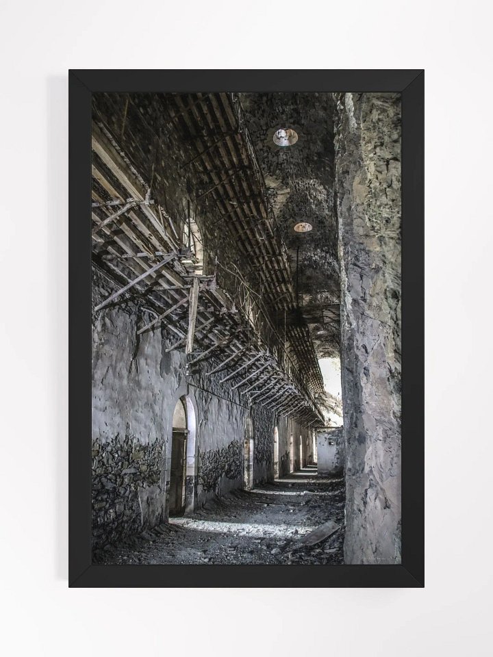 Print Fine Art - The Stone Citadel – Abandoned Fortress - Urbex France product image (1)