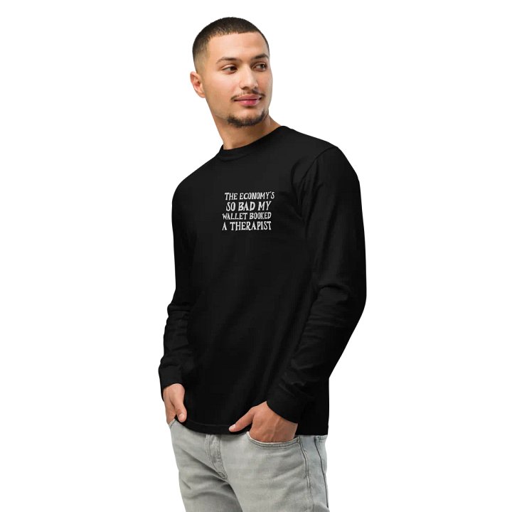 WALLET THERAPY LONG SLEEVE T-SHIRT product image (2)