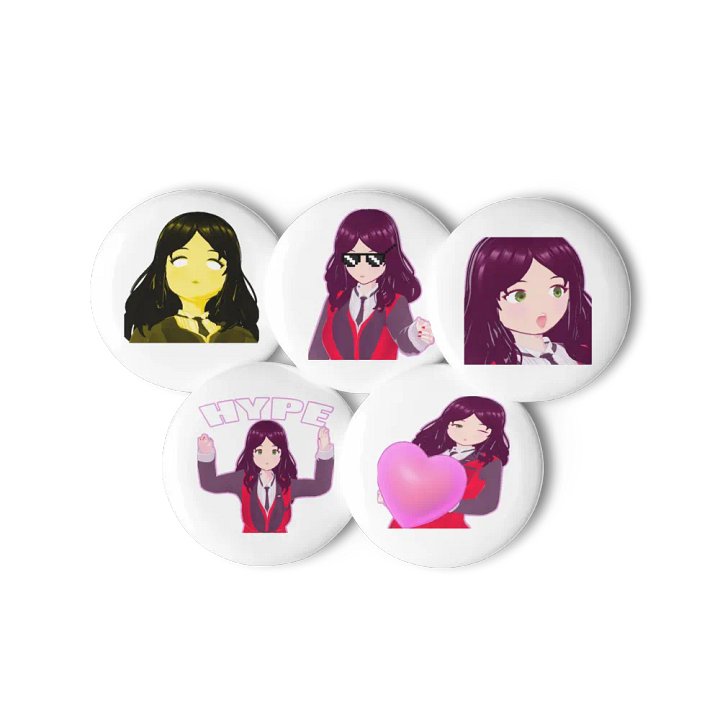 ConfusedCoast Emote Button Pins product image (3)