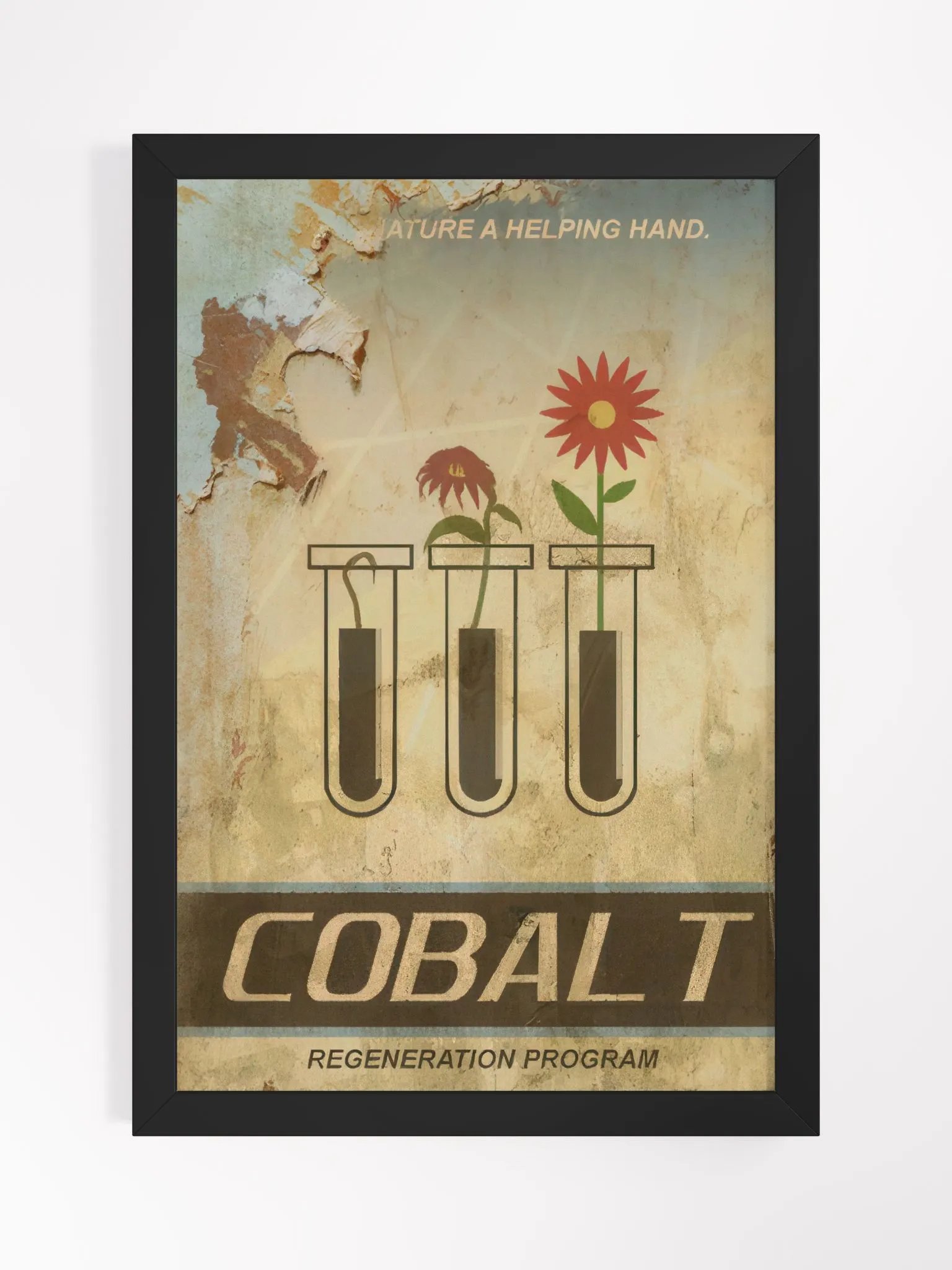 Cobalt Regeneration Program Framed Poster product image (1)