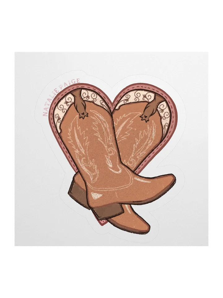 Natalie Paige Boots Sticker product image (1)