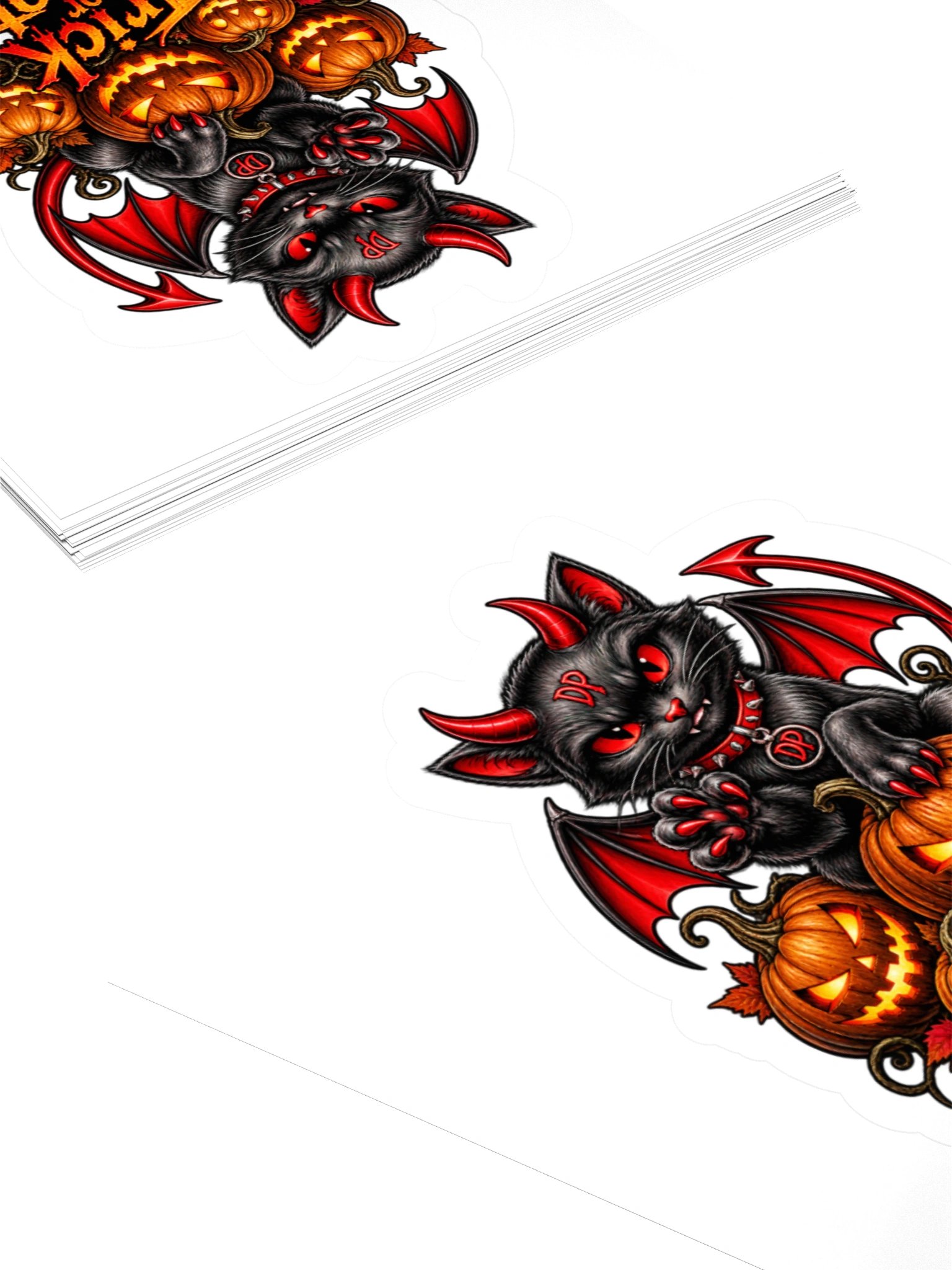 Scratch Trick or Treat 3" x 3" sticker product image (4)