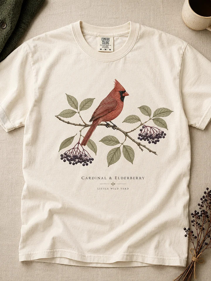 Cardinal & Elderberry T-shirt product image (1)
