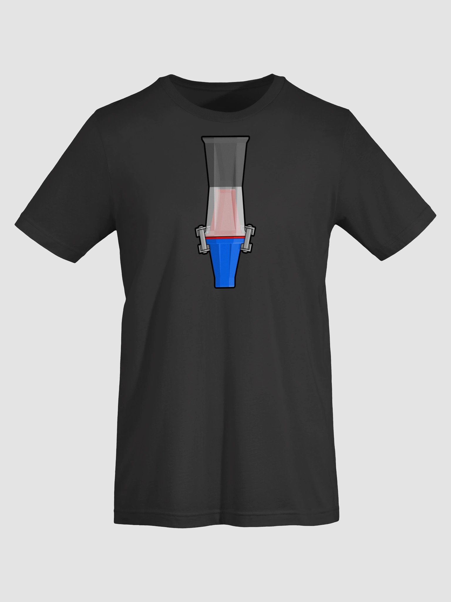 Pin Cup Claw Stack T-Shirt Blue product image (5)