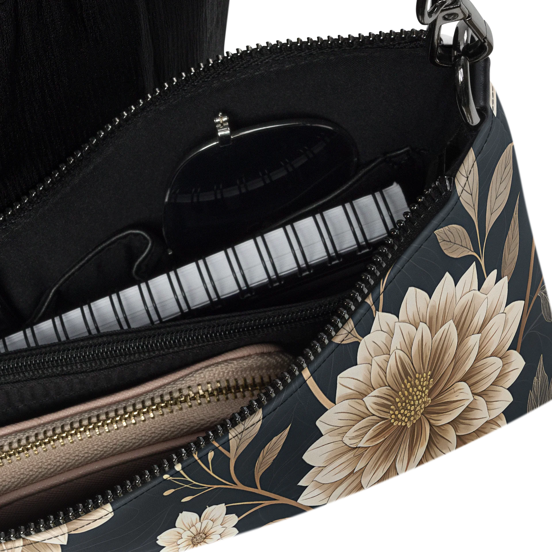 Elegant Floral All-Over Crossbody Bag product image (6)