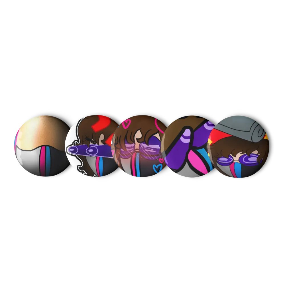 Denny Emotes (Round 1) - Pin Set product image (6)