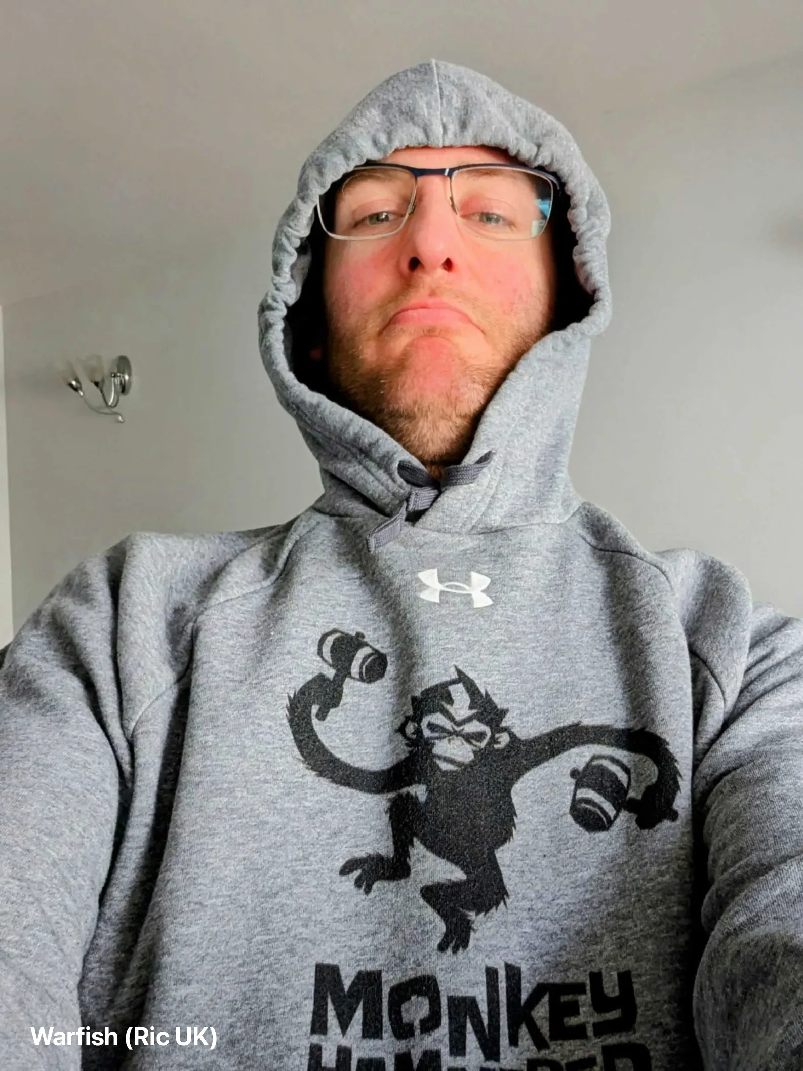 Monkey Hammered OVTLYR Hoodie - light product image (6)