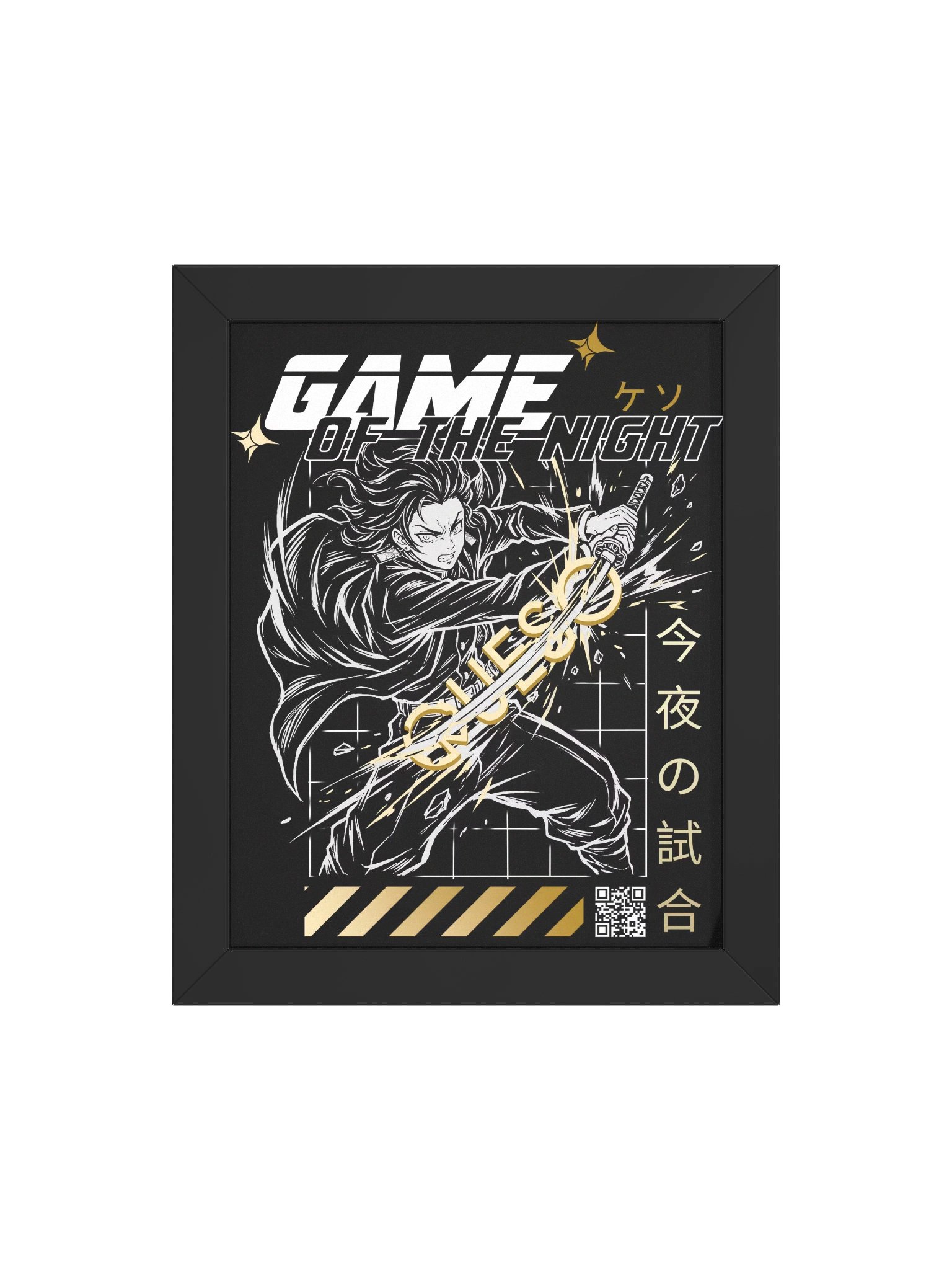 Game of the Night Framed Print - Anime Collection 2026 product image (111)