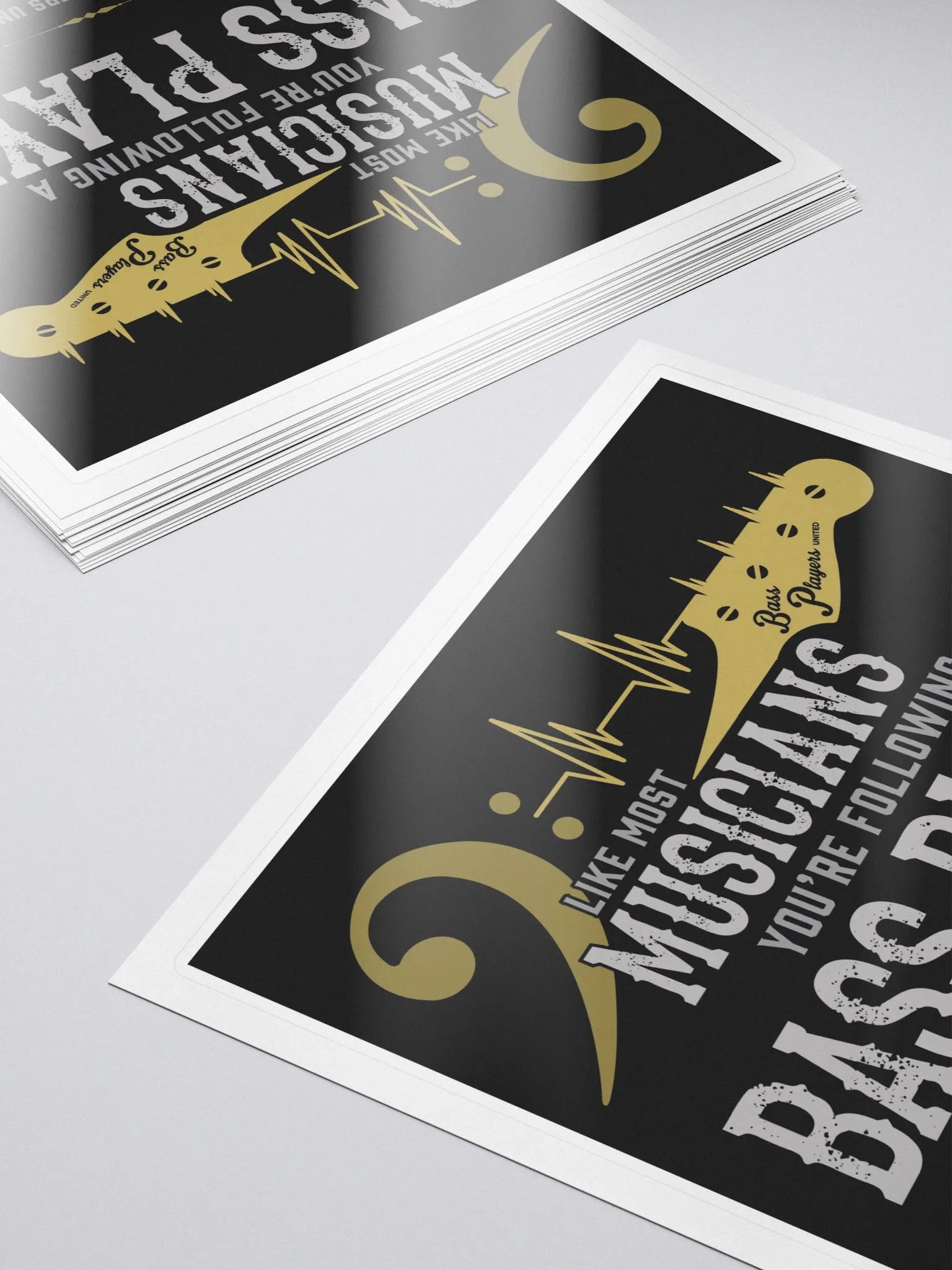 Like Most Musicians (Sticker) product image (5)