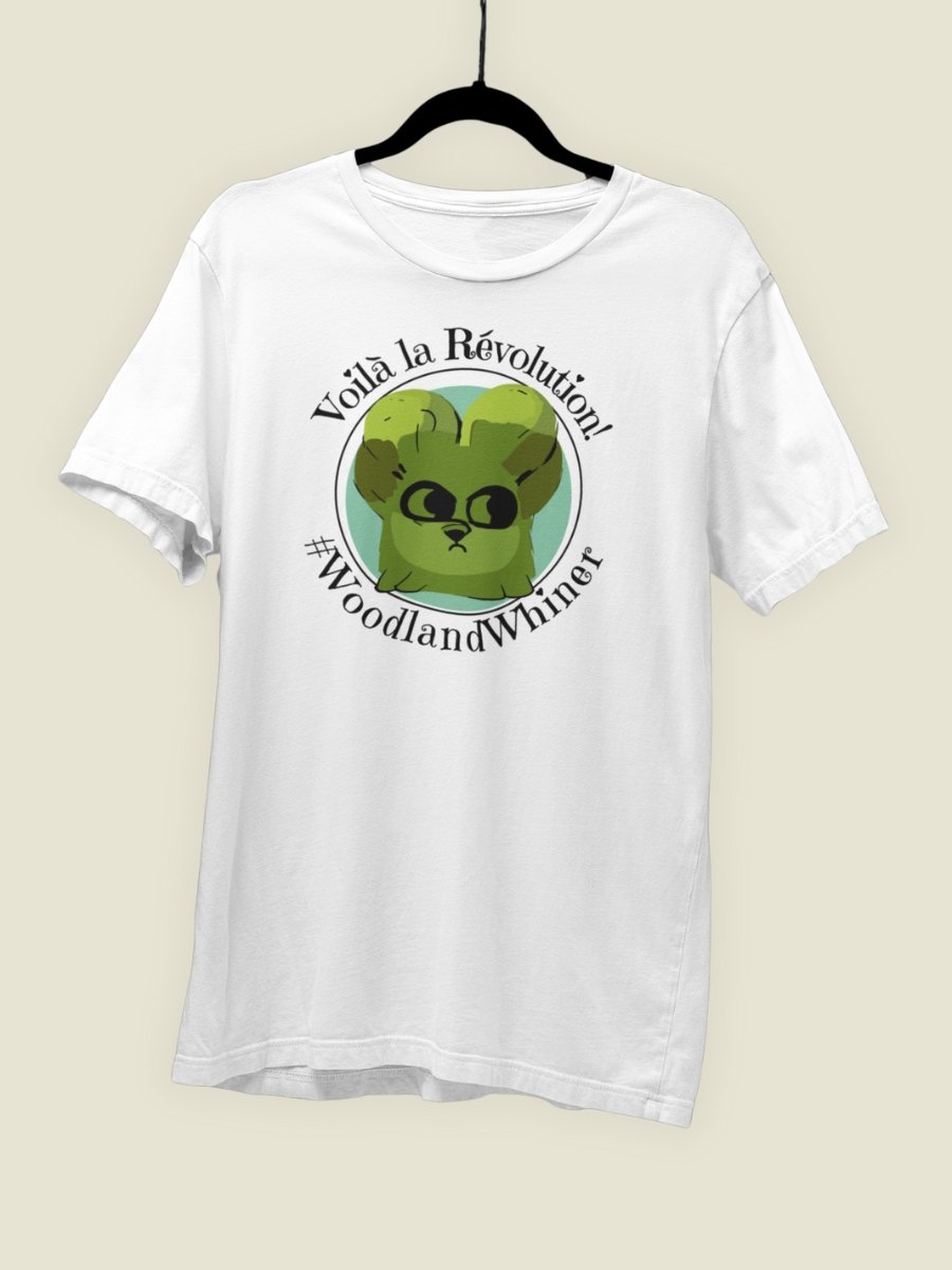 Root Woodland Alliance Shirt for Board Gamers, Voila la Revolution Woodland Whiner White *unofficial product image (2)