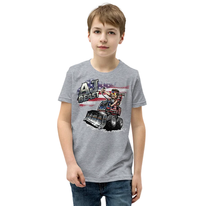 Bella+Canvas Youth Short Sleeve T-Shirt : AJ and the BEAST USA product image (9)